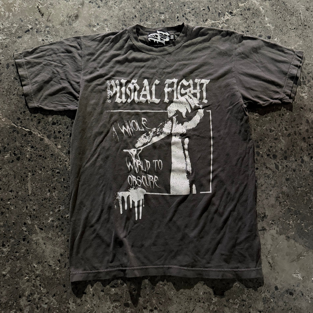 SHEDDING SKIN FADED GRAY TEE