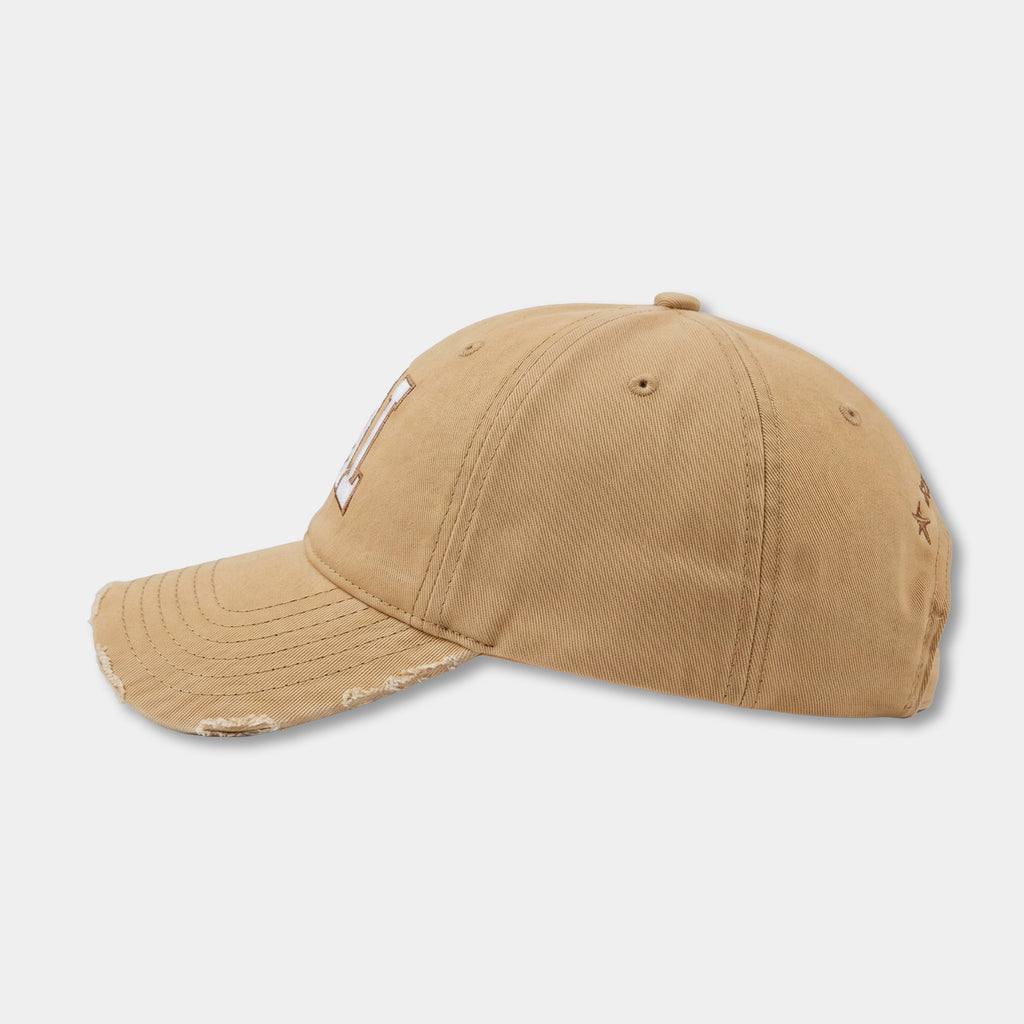 COLLEGE LOGO BEIGE HAT