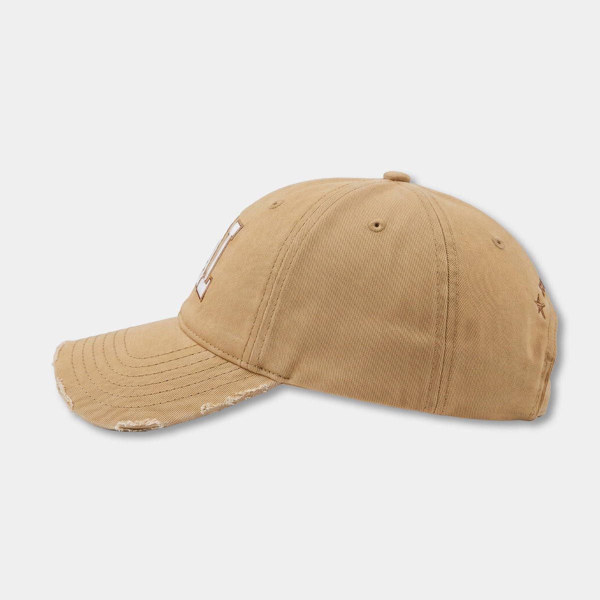 COLLEGE LOGO BEIGE HAT