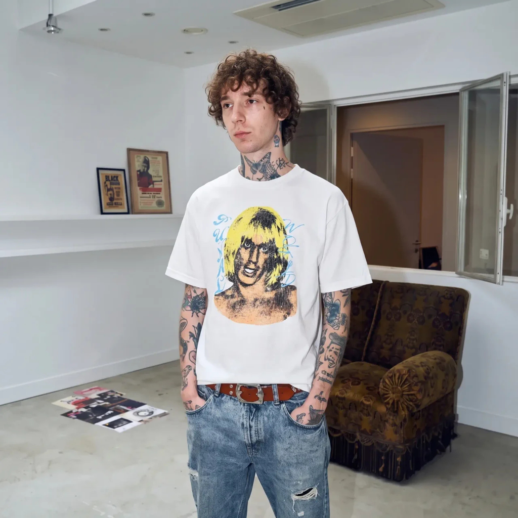GODFATHER OF PUNK IDOL WHITE TEE