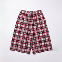 RED PLAID ESE SHORTS