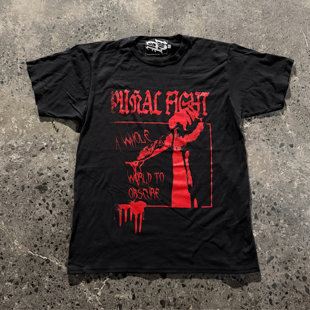 SHEDDING SKIN BLACK TEE