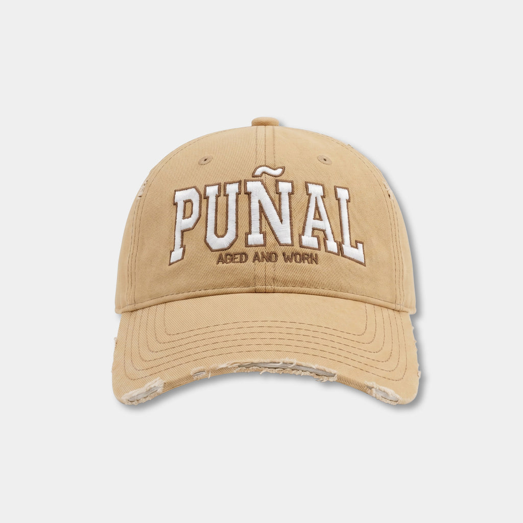 COLLEGE LOGO BEIGE HAT