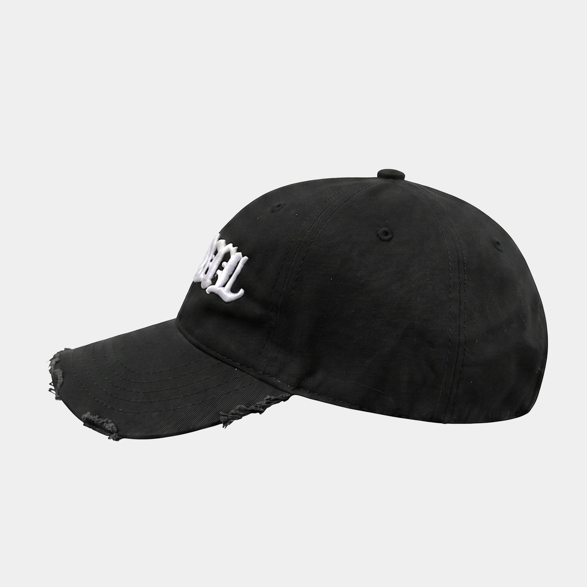 GOTH LOGO BLACK HAT