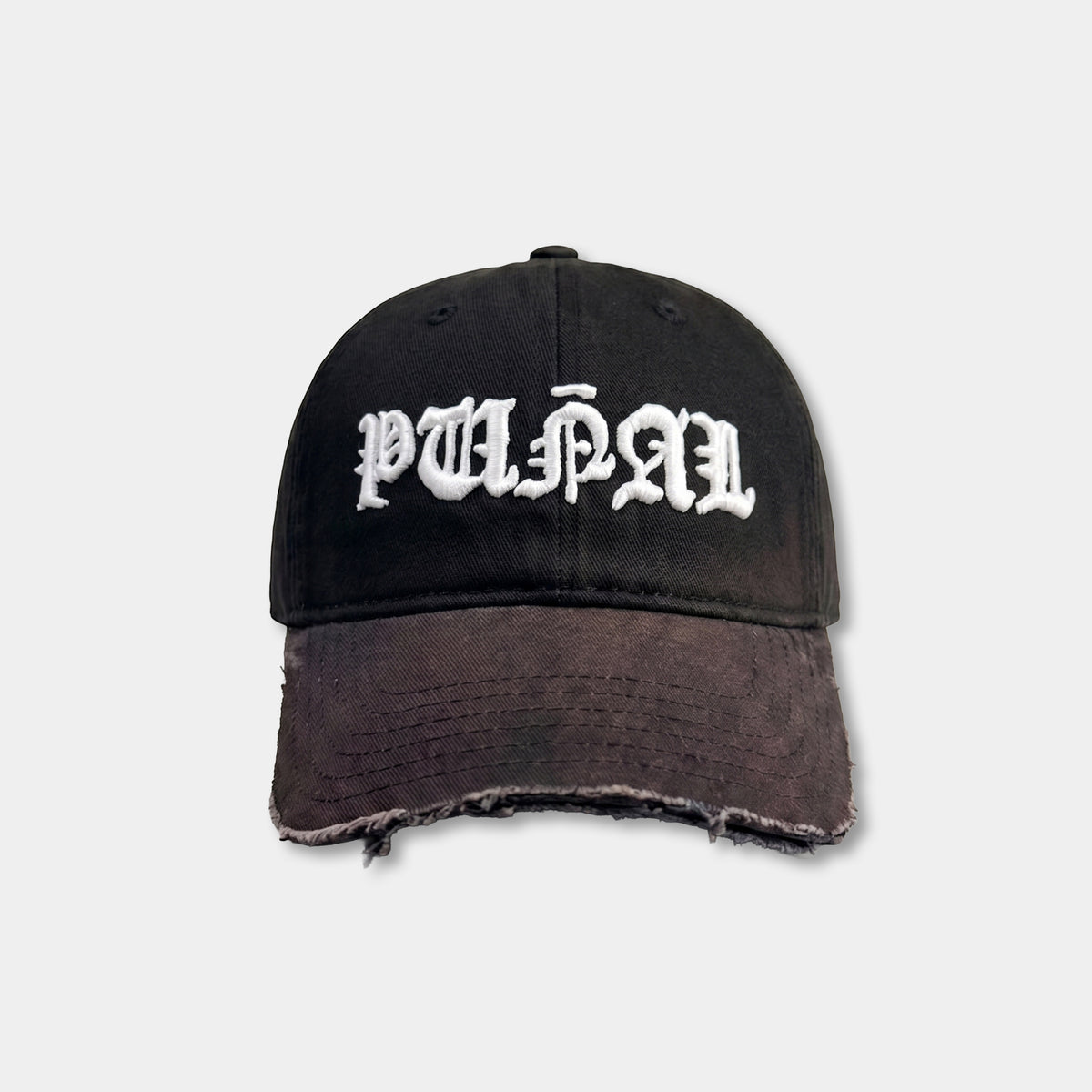 GOTH LOGO BLACK HAT