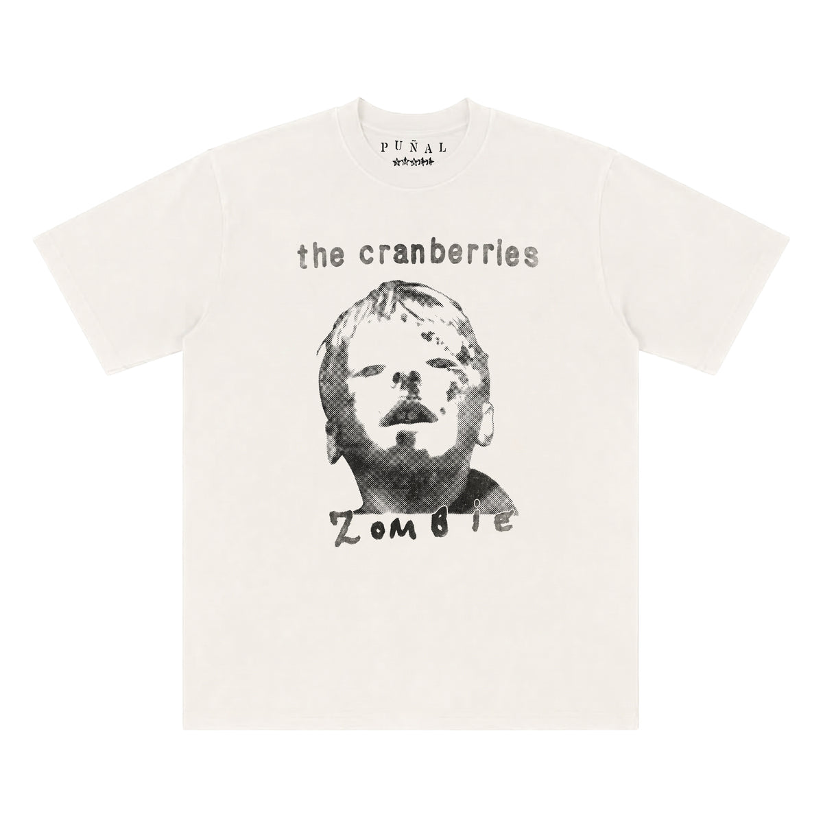 ZOMBIE HEAD WHITE TEE