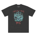 A WORLD OBSCURED FADED GRAY TEE
