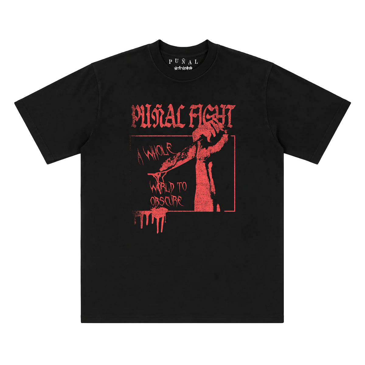 SHEDDING SKIN BLACK TEE