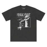 SHEDDING SKIN FADED GRAY TEE