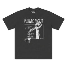 SHEDDING SKIN FADED GRAY TEE