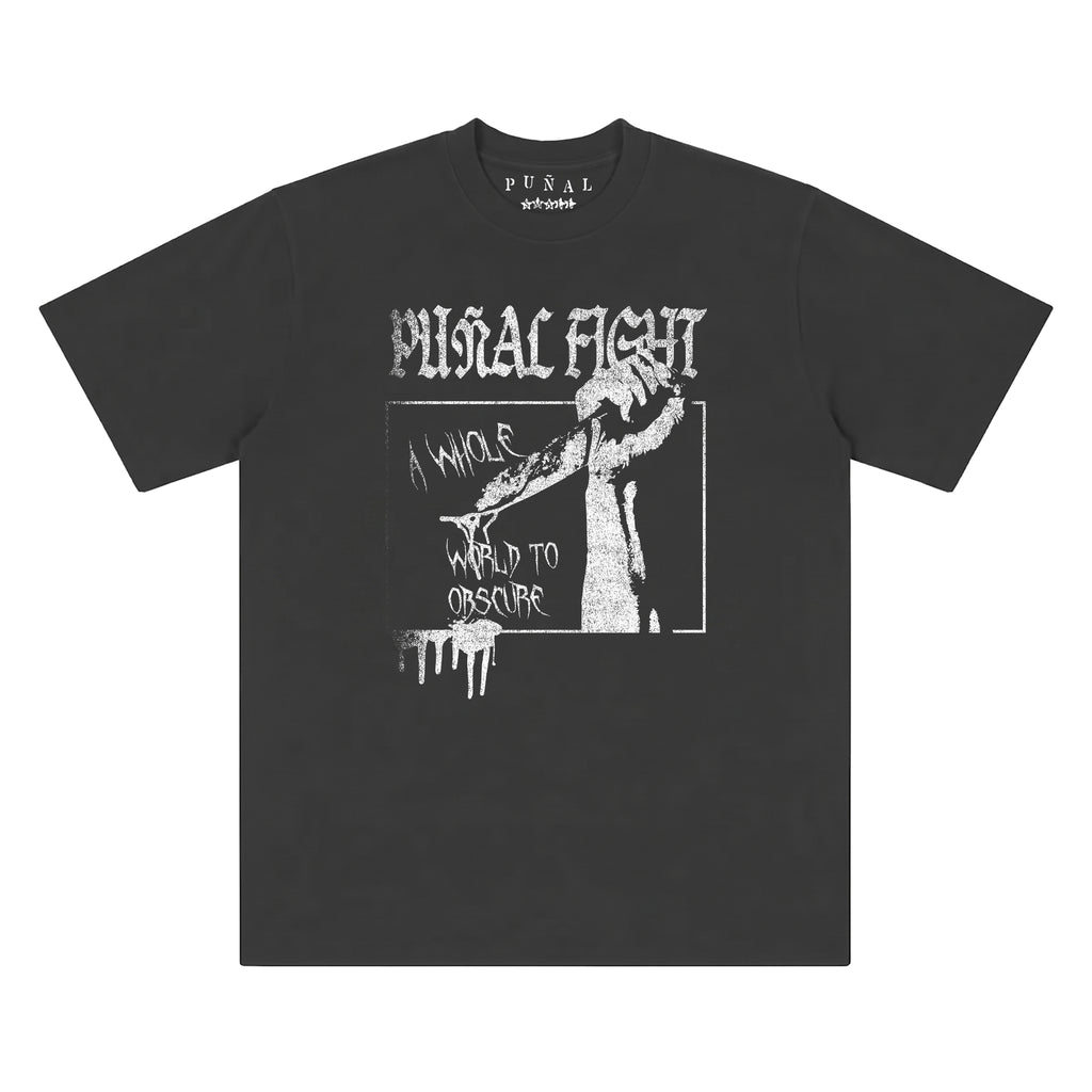 SHEDDING SKIN FADED GRAY TEE