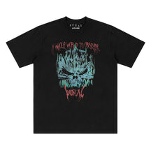A WORLD OBSCURED BLACK TEE